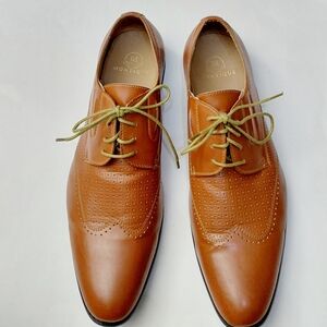 MONTIQUE International Men's Brown  Dress Shoes - 13